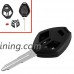 Glumes 1pc Black Key Shell 3 Button with Blade Replacement For Mitsubishi Outlander - B07C87QNFC